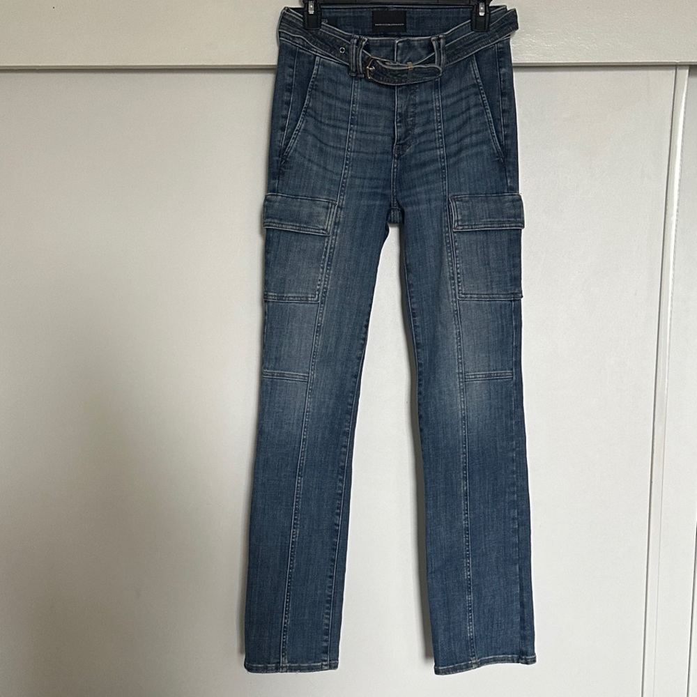 IWhite House Black Market High-Rise Cargo Bootcut - Picture 4 of 12